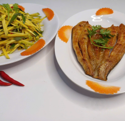 GỎI XOÀI KHÔ CÁ LÓC