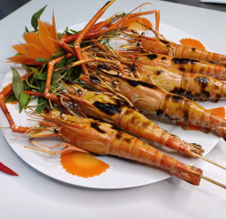 TÔM CÀNG XANH NƯỚNG MỌI