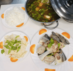 CÁ TẦM NẤU MĂNG