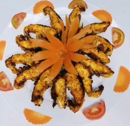 CÁ TẦM NƯỚNG MUỐI ỚT