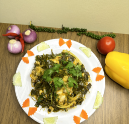 ẾCH XÀO LÁ CÁCH