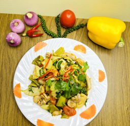 DỒI TRƯỜNG XÀO CẢI CHUA