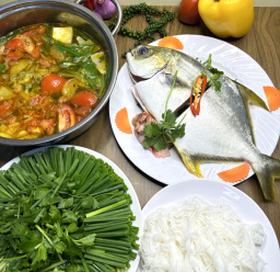 CÁ CHIM NẤU NGÓT