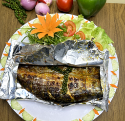 CÁ SAPA NƯỚNG GIẤY BẠC