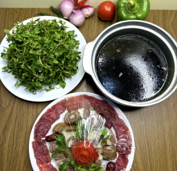 ĐUÔI BÒ TIỀM THUỐC BẮC