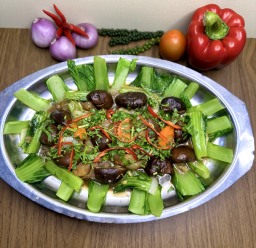 GÂN BÒ SỐT NẤM ĐÔNG CÔ