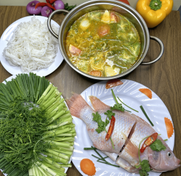 CÁ DIÊU HỒNG NẤU RIÊU