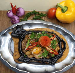 CẬT HEO CHÁY TỎI