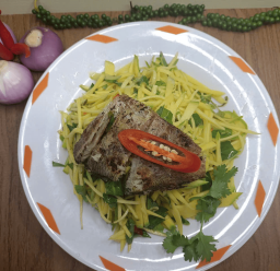 GỎI XÀO KHÔ SẶC