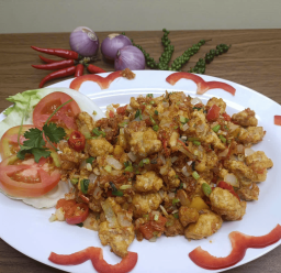 SỤN GÀ RANG MUỐI