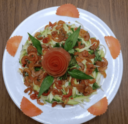 GỎI XOÀI TÔM KHÔ