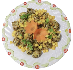 ỐC HƯƠNG CHÁY TỎI