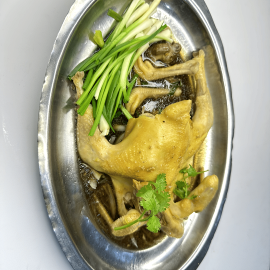 GÀ TRE HẤP HÀNH
