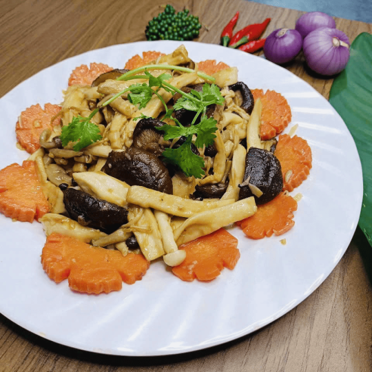 NẤM THẬP CẨM XÀO CHAY