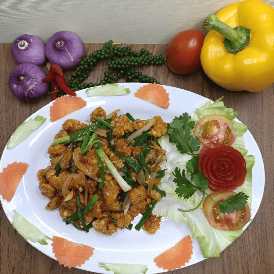 SỤN GÀ CHIÊN NƯỚC MẮM